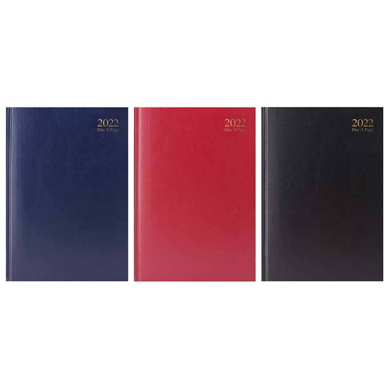 MantraRaj 2023 A5 Hardback Casebound Cover Diary With Full Saturday And Sunday Page Ribbon Marker DAP Year Planner for Business, Office, Home, Traveling, Appointments (Red)