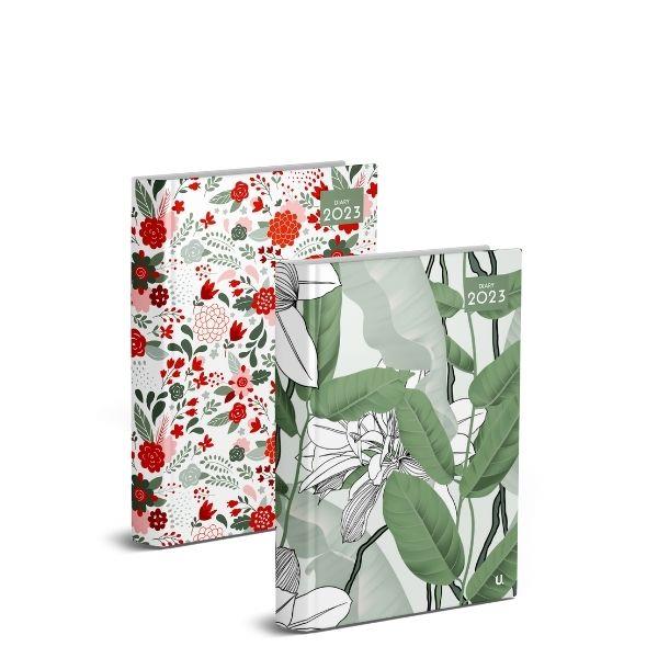 MantraRaj 2023 A5 Week To View Diary WTV With Hourly Slots For Week Days Planner For Student, Teacher, Home, Office, Business Including Saturday And Sunday Patterned Fashion Diary (Ditsy Floral)