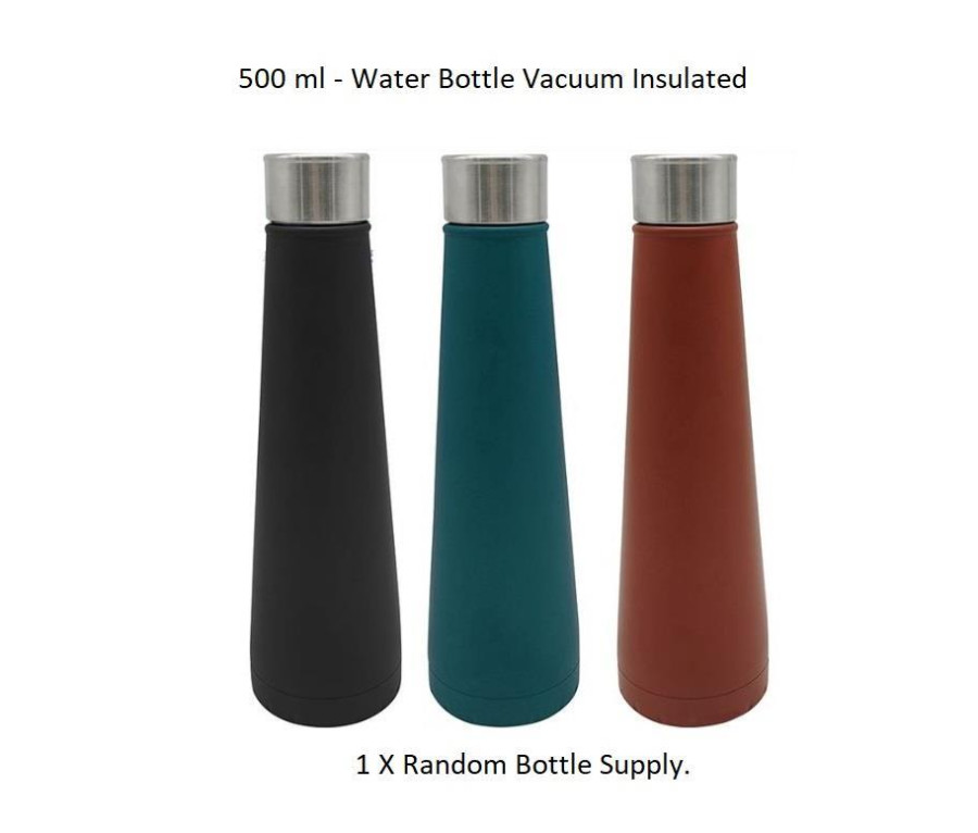 Click to view product details and reviews for Mantraraj 500ml Stainless Steel Water Bottle Double Wall Vacuum Insulated Reusable Sports Bottle Keeps Cold Drinks 24 Hours And Hot Drinks 12 Hours Le.
