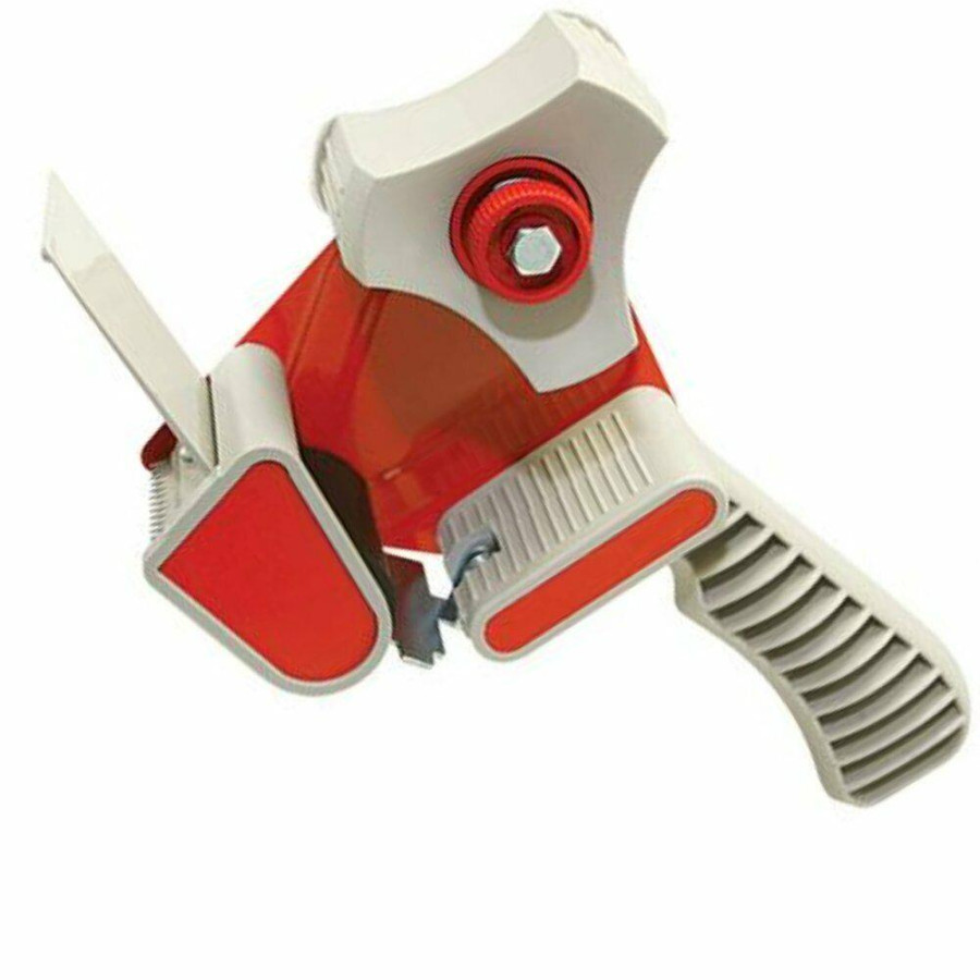 MantraRaj Tape Dispenser Gun Fits 50mm Wide Adhesive Tapes Hand Held with Easy Pistol Grip & Built-in Brake Ideal for Industrial, Office or Home Use, General Packaging, Parcel Packing & Sealing