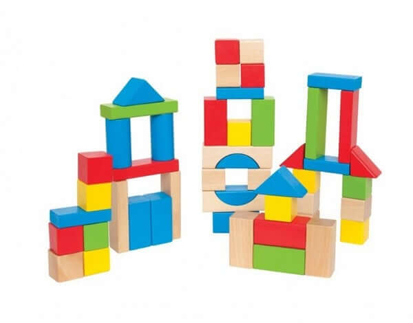 Maple Blocks - colourful wooden blocks