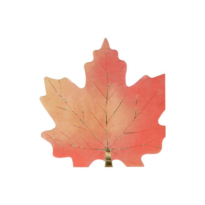Click to view product details and reviews for Maple Leaf Napkins Pack Of 16.