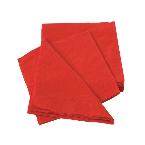 Maxima 330x330 Red Napkins P100 - CPD01215