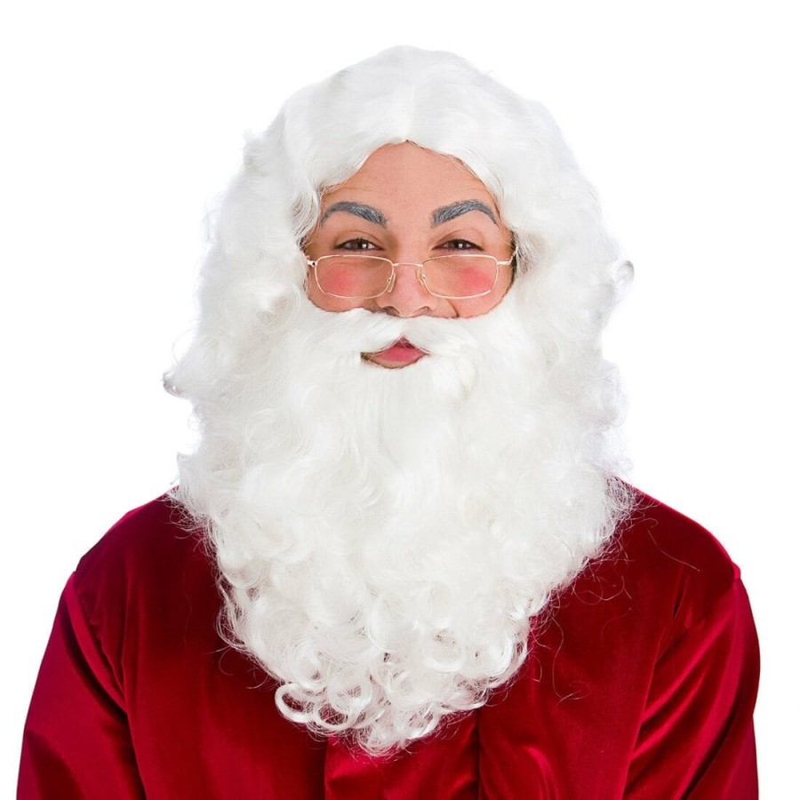 Click to view product details and reviews for Mens Christmas Deluxe Santa Set Fancy Dress Party Costume.