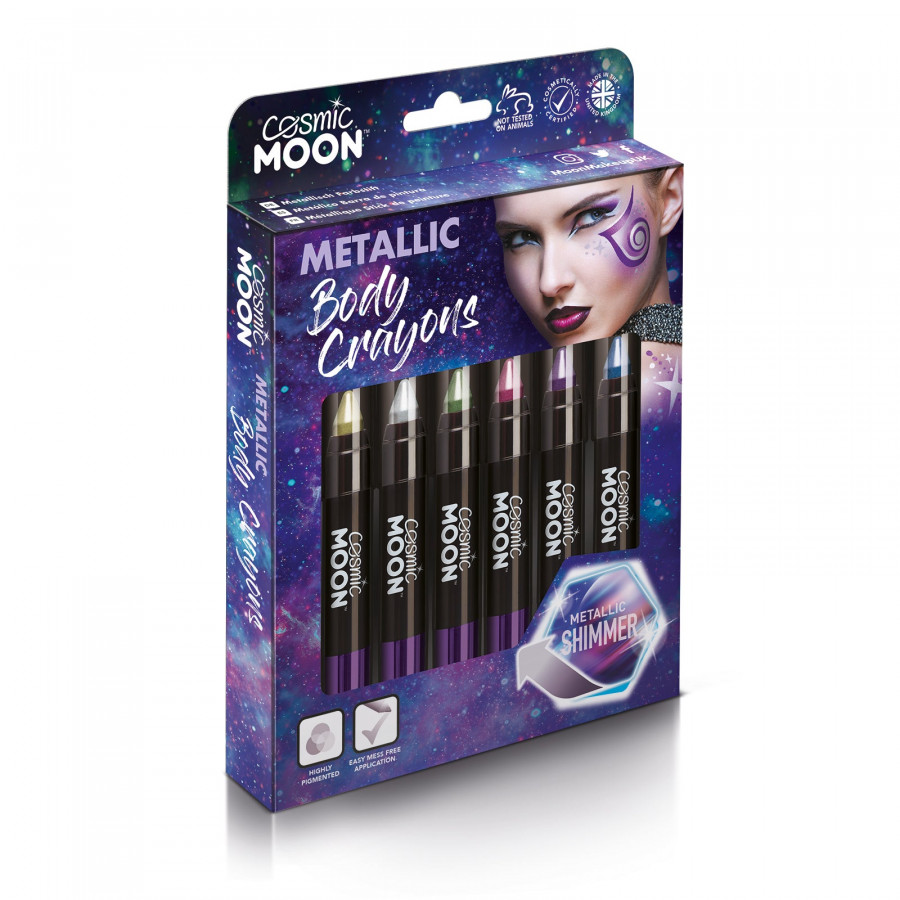 Metallic Body Crayons Boxset