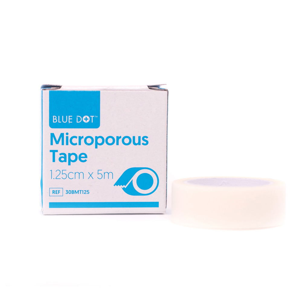 Microporous Tape First Aid Emergency Workplace Medical Tape Equipment 1.25cm x 5m