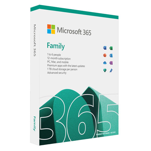 Microsoft Office 365 Family 2021 - 1 Year 6 Users