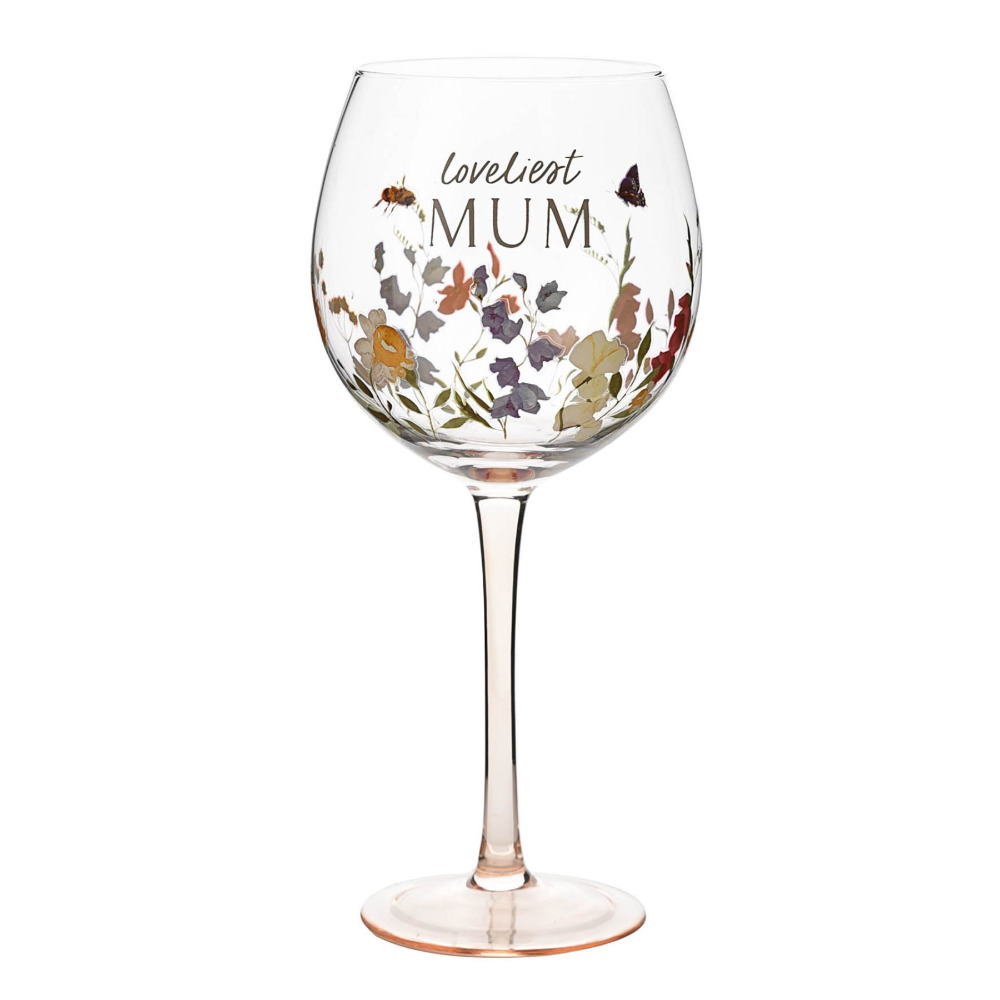 Click to view product details and reviews for Mothers Day Gin Copa Glass Floral Gift Mum.