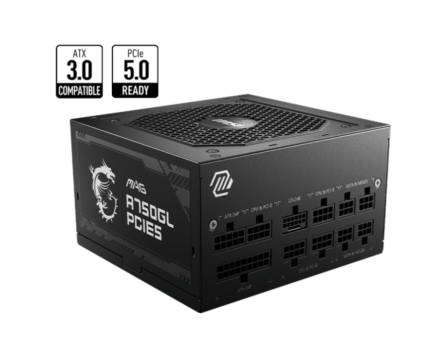 MSI MAG A750GL PCIe5 - 750W Power Supply