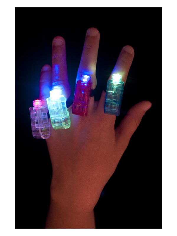 Multi Colour Multi Flashing Finger Lights