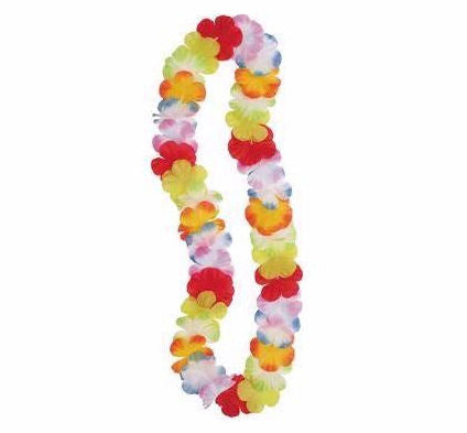 Multi-Coloured Hawaiian 42" Flower Lei