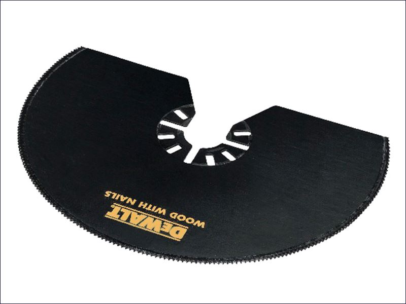 Multi-Tool Semi Circle Blade 100mm DEWDT20708