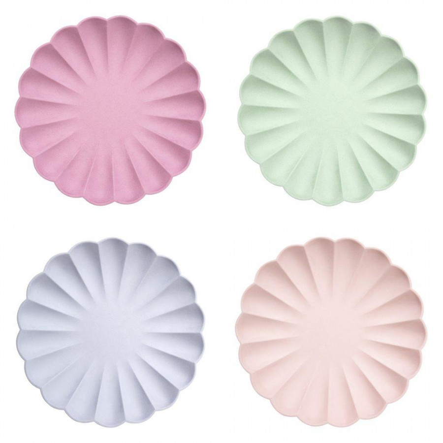 Click to view product details and reviews for Multicoloured Simply Eco Plates Large Pack Of 8.