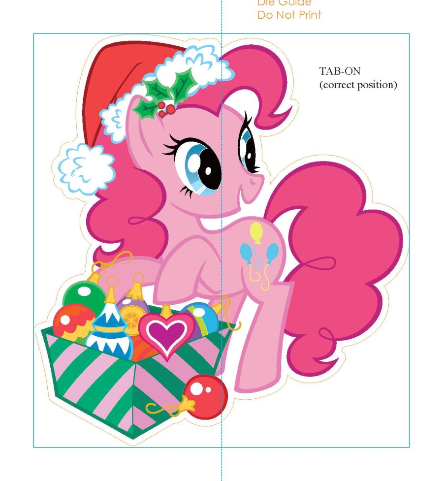 My Little Pony 'Daughter' Christmas Card
