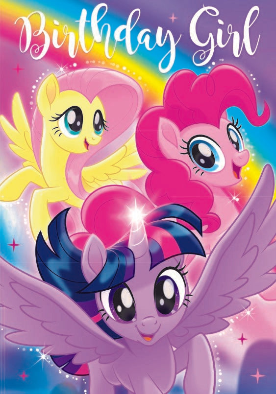 My Little Pony Movie 'Birthday Girl' Card