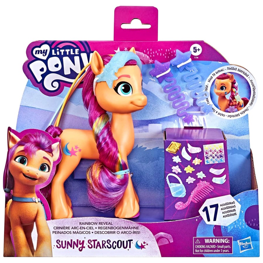 Click to view product details and reviews for My Little Pony Rainbow Reveal Sunny Starscout Figure 15cm.
