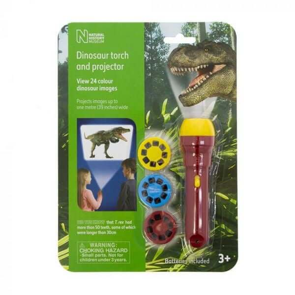 Natural History Museum Dinosaur Torch and Projector