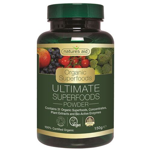 Natures Aid  Organic Ultimate Superfood Powder - 150g - 84111
