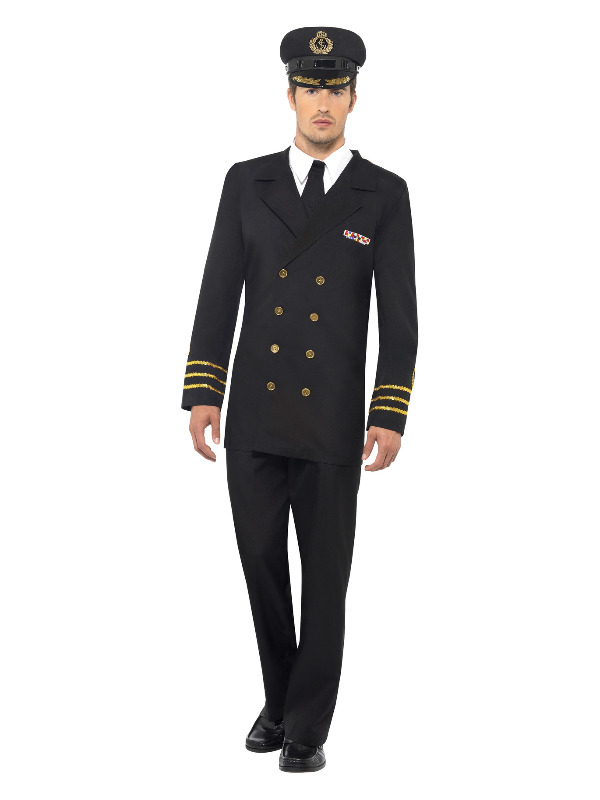 Click to view product details and reviews for Navy Officer Costume Large.