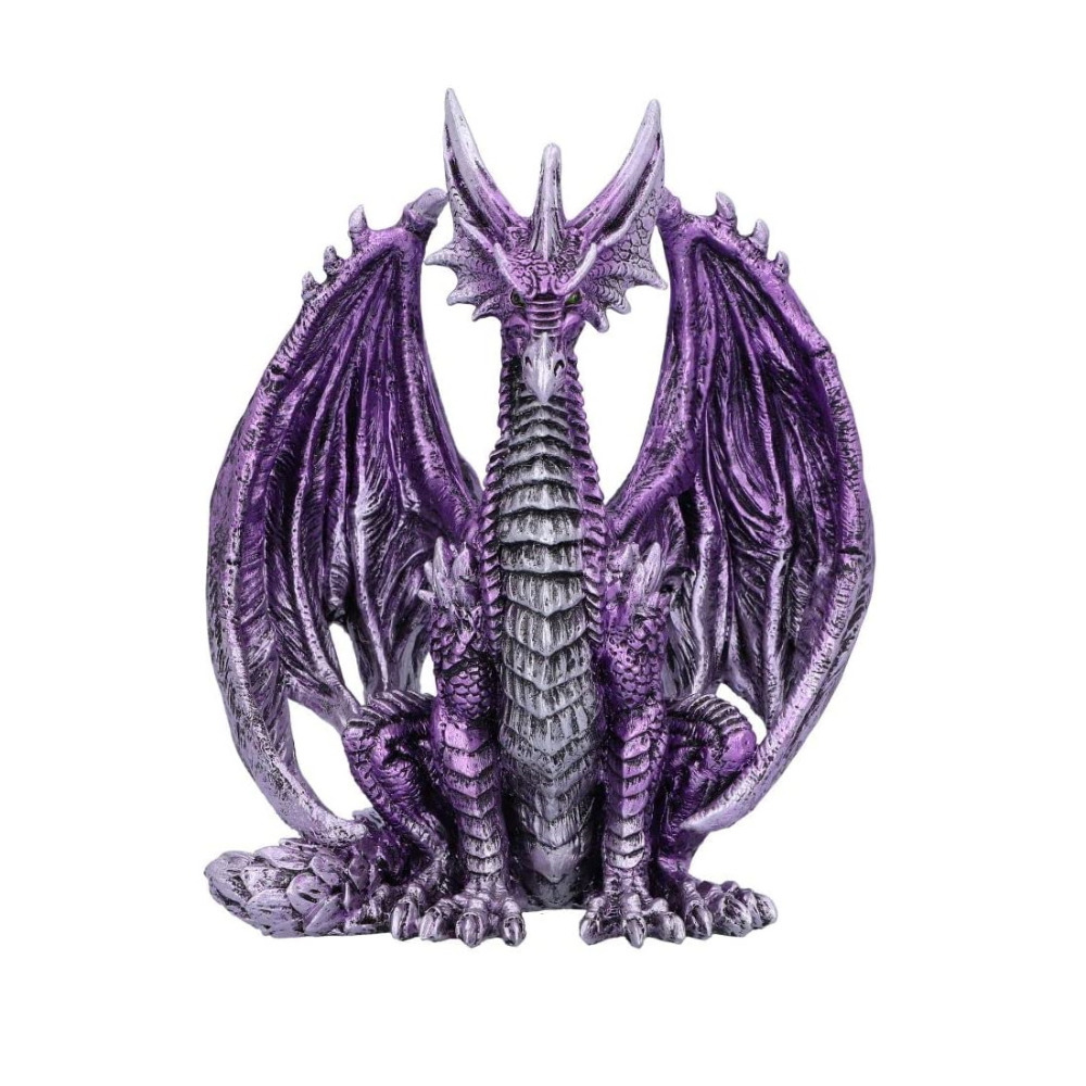 Nemesis Now Porfirio Dragon Purple Figurine Decorative Hand-Painted Ornament