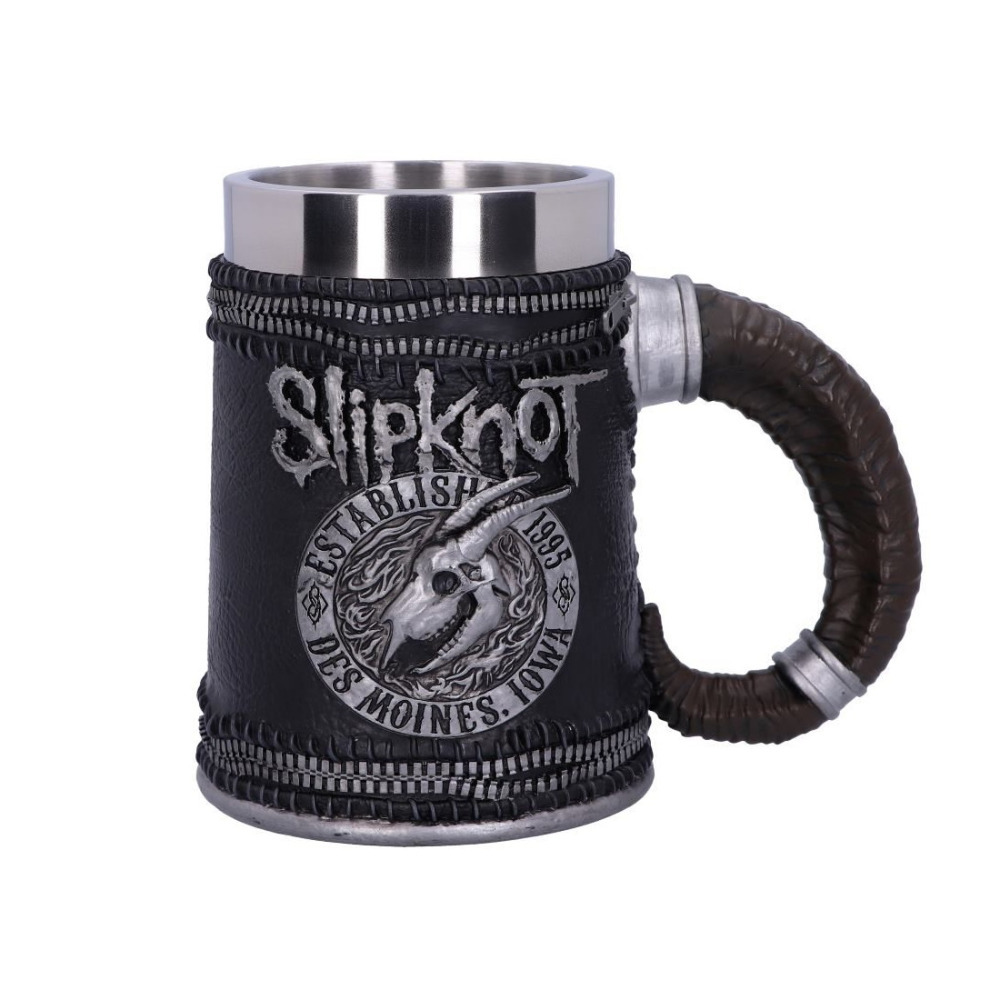 Nemesis Now Tankard Slipknot Flaming Goat Logo Memorabilia Drinking Mug Gift