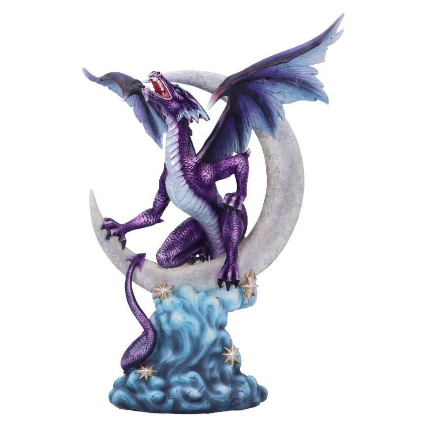 Nemesis Now Tarek Dragon Metallic Purple Figurine Decorative Ornament Gift