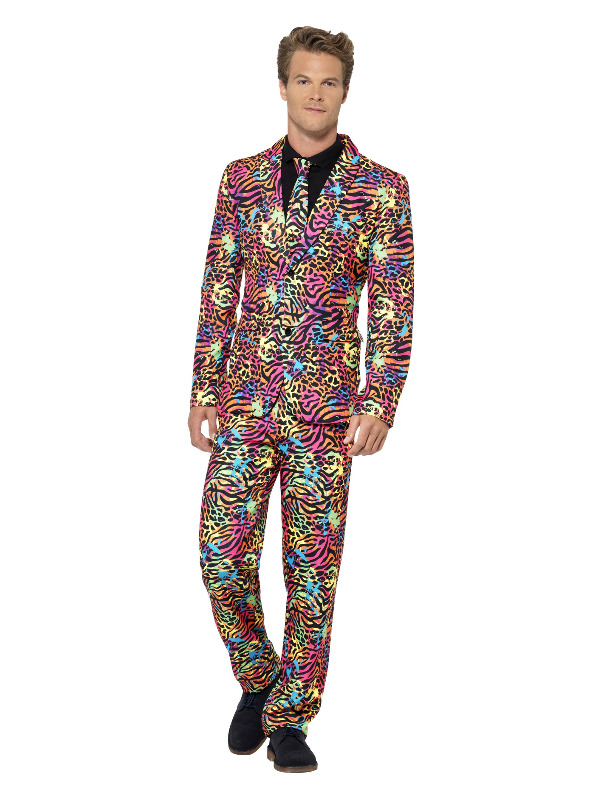 Neon Suit, with Jacket, Trousers & Tie - 41585XL