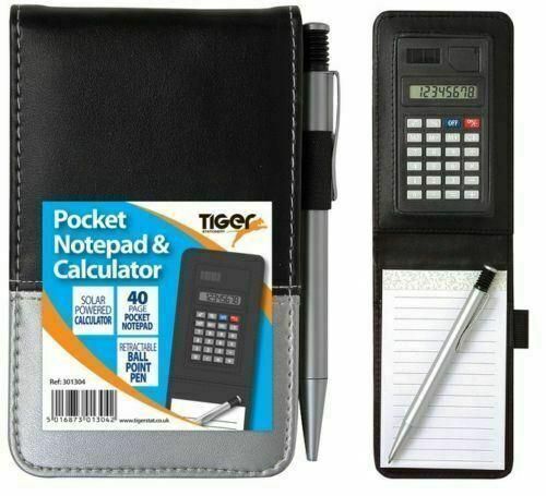 New Pocket notepad and calculator
