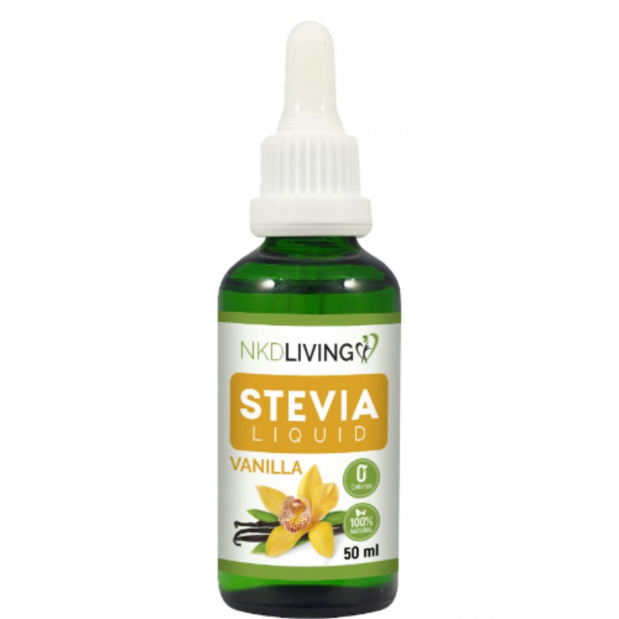 Nkd Living  Stevia Liquid - Vanilla - 50ml - 96780