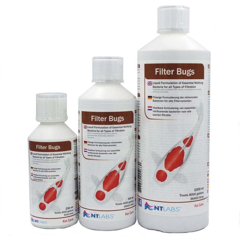 Nt Labs Koi Care Filter Bugs 250Ml - 1000Ml - 500Ml