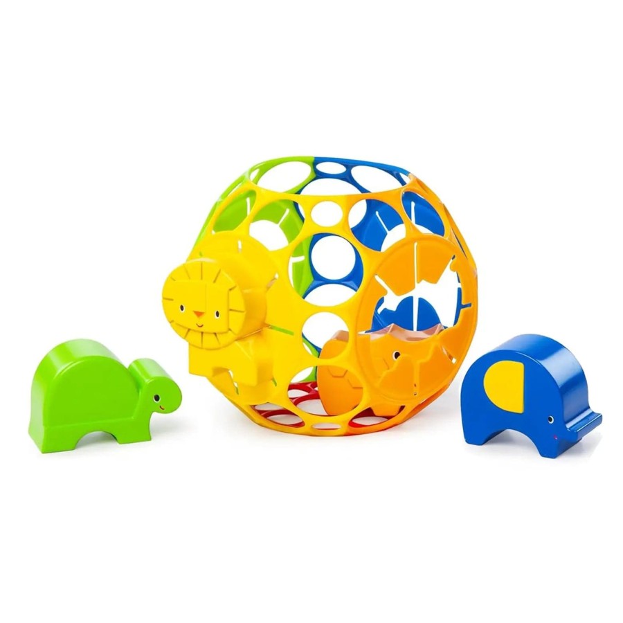 Oball Jungle Adventures Shape Sorter Flexible Toy Baby Toddler 6m+