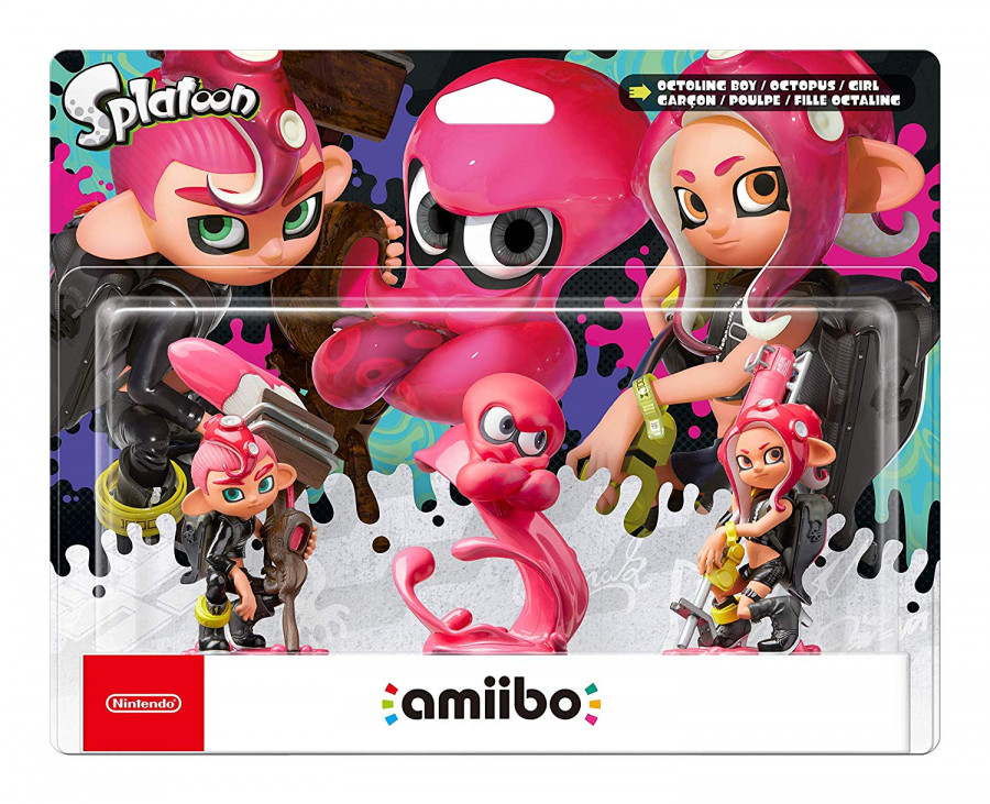 Octoling Amiibo Triple Pack