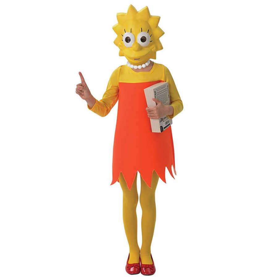 Lisa Simpson Color Vestido Lisa Simpson Color Vestido