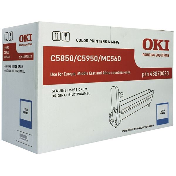 Oki C5850 C5950 Image Drum Cyan - OK04019