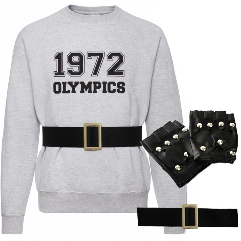 Click to view product details and reviews for Kids Angry Headmaster Costume 3 Pcs Grey Sweatshirt Gloves Belt 11 13 Years.