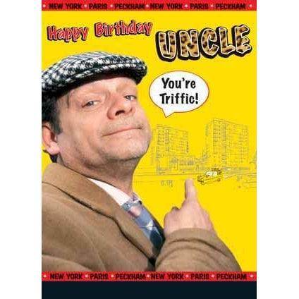 Only Fools And Horses Uncle Birthday Card
