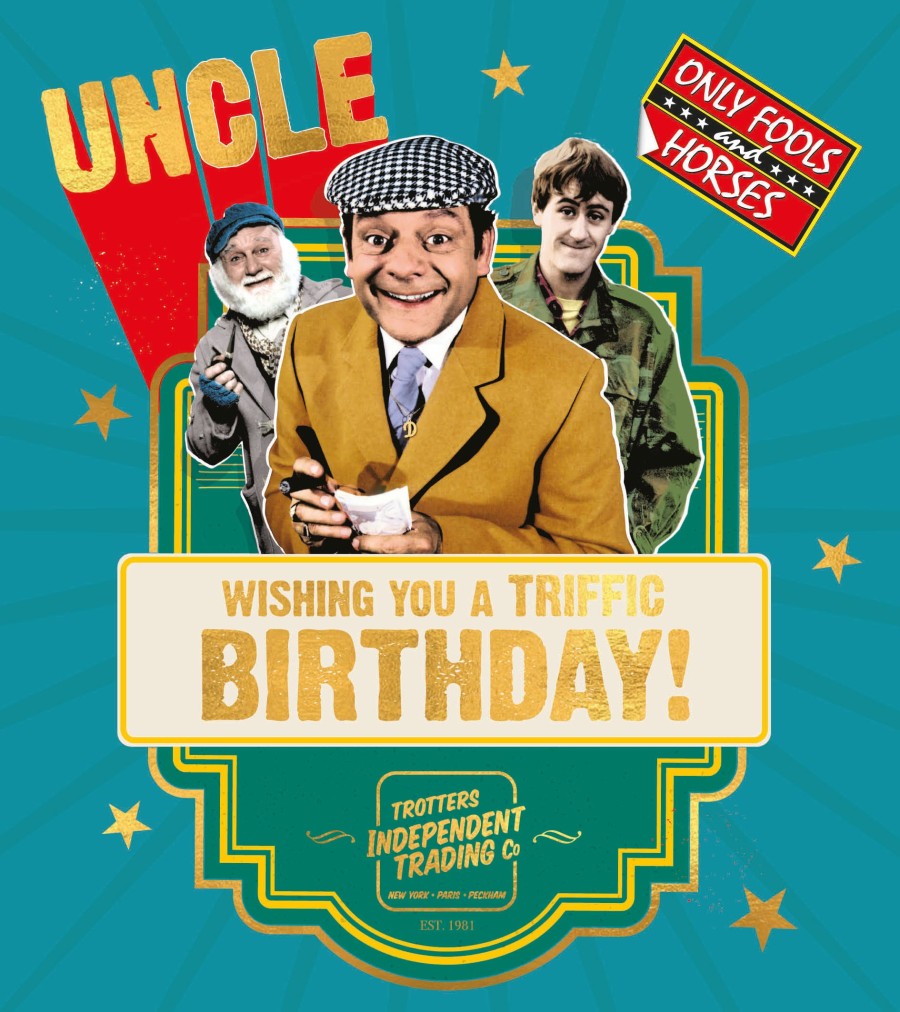 Only Fools And Horses Personalised Birthday Banner – TV Show Theme, 36 Inches