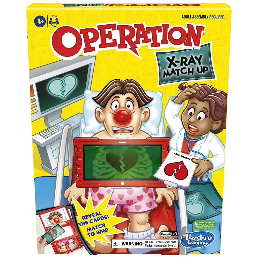 Operation X-Ray Match Up Game Beat The Buzzer Kids Fun Age 4+