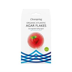 Organic Atlantic Agar Flakes - Gelling Agent 30g - CLS161