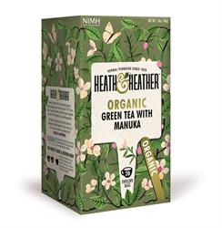 Organic Green Tea & Manuka Honey 20 bags - HH22