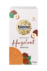 Organic Hazelnut Syrup Waffles 175g - BNA44