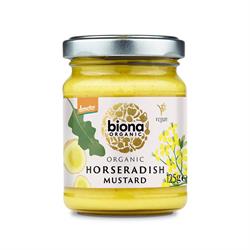 Click to view product details and reviews for Organic Horseradish Mustard 125g.