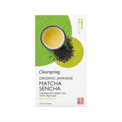 Organic Japanese Matcha Sencha 20 bags - CLS178