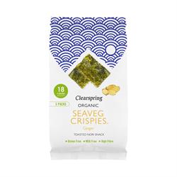 Organic Seaveg Crispies Multipack Ginger 12g - CLS141