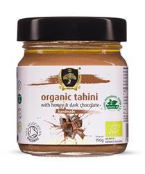 Click to view product details and reviews for Organic Tahini With Honey Dark Chocolate 190g Handmade Gvn19.