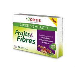 Ortis Regular Fruits and Fibres Cubes 24 Cubes - CED3