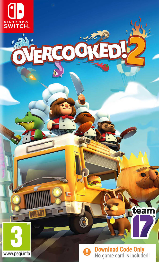 Overcooked! 2 - Nintendo Switch - (Code In A Box)