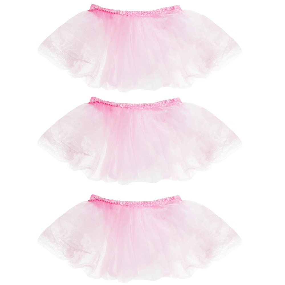 Pack of 3 Kids Pink Tutus