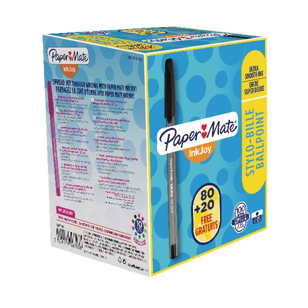 Click to view product details and reviews for Papermate Inkjoy 100 Med Black Pk100 Gl97741.