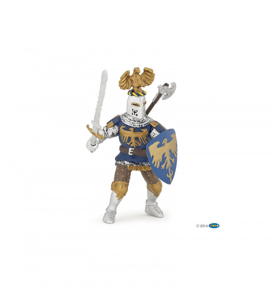PAPO KNIGHT - Crested blue knight